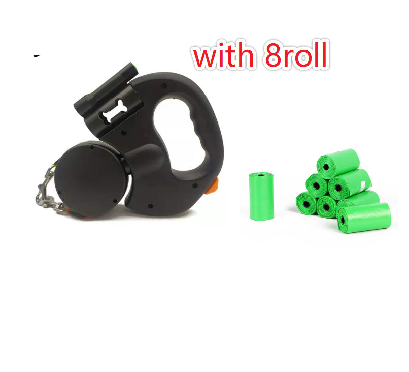 RETRACTABLE DUAL PET LEASH