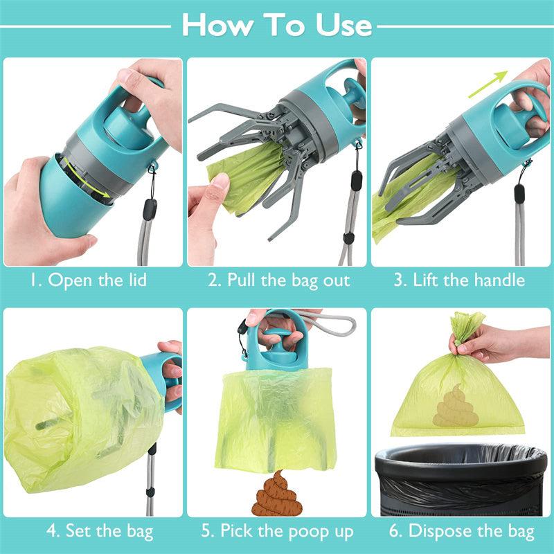 PORTABLE LIGHTWEIGHT POOP DISPENSER