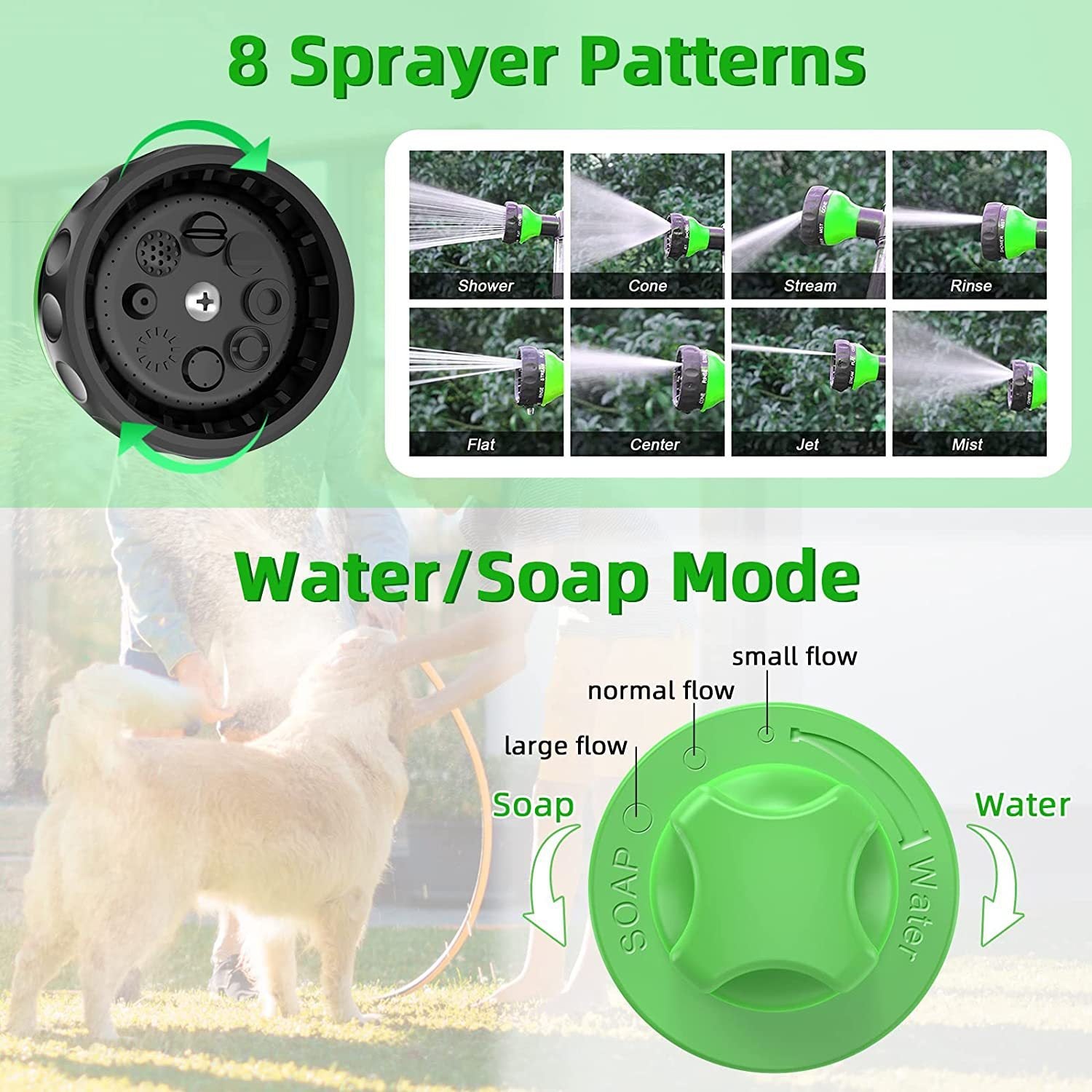 HIGH PRESSURE SHOWER SPRAYER